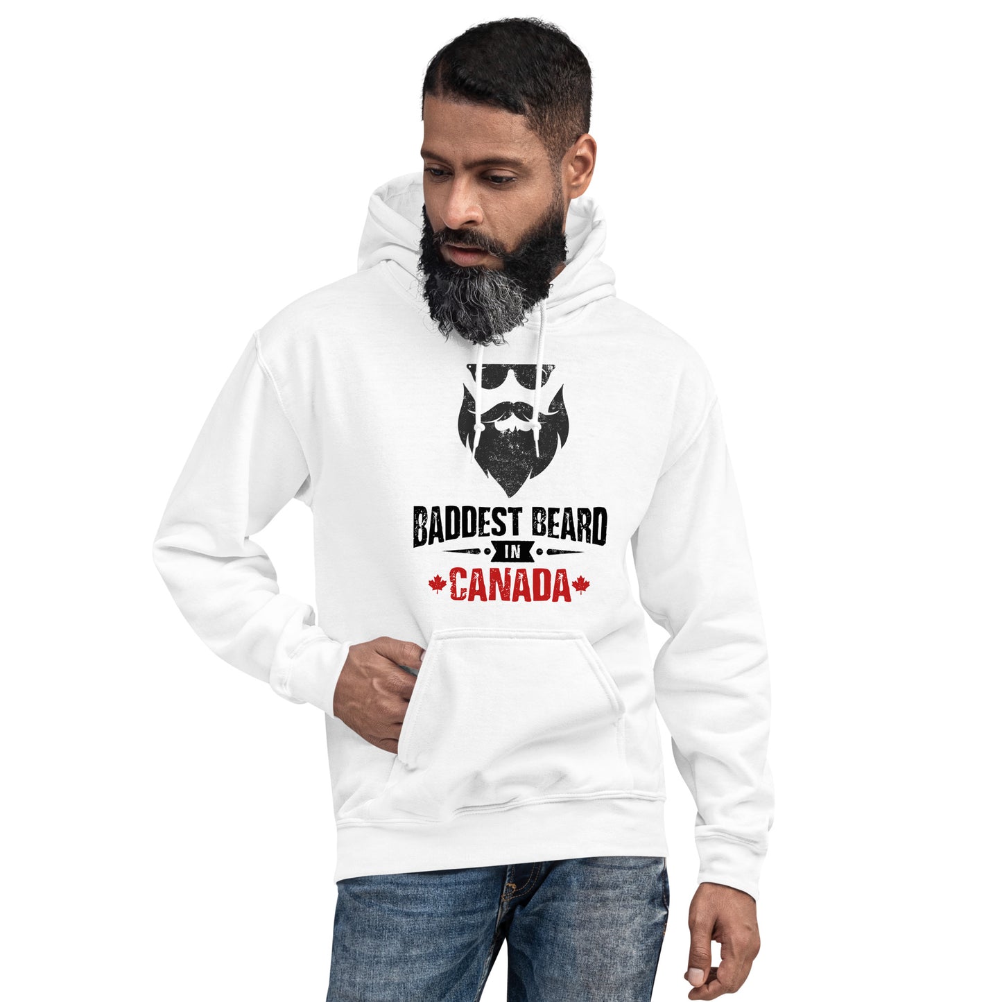 Baddest Beard in Canada (Classic Hoodie)