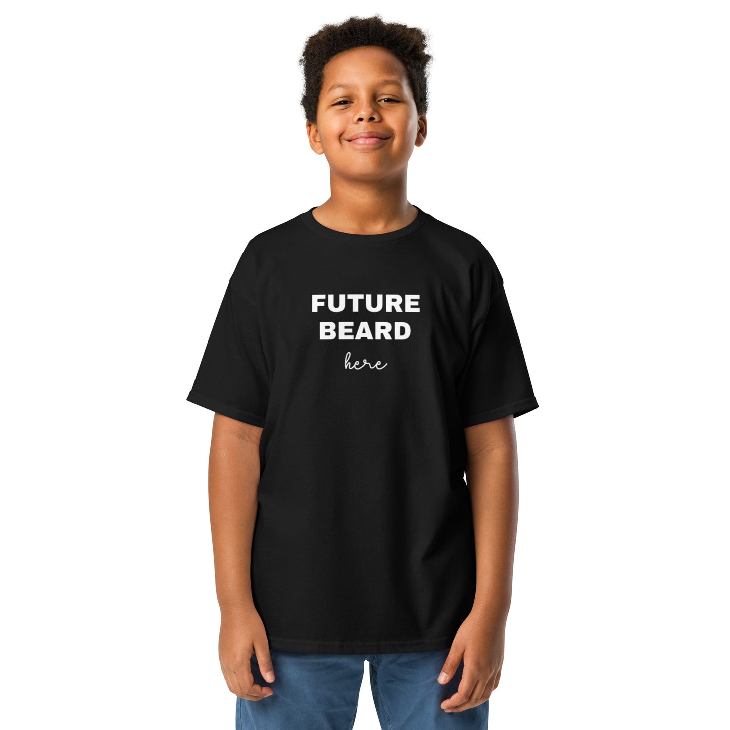 Future Beard Here (Youth Classic Tee)